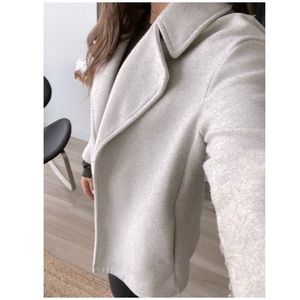 Zara Blazer-Style Shacket in Size Med